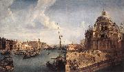 MARIESCHI, Michele The Grand Canal near the Salute sg Norge oil painting reproduction